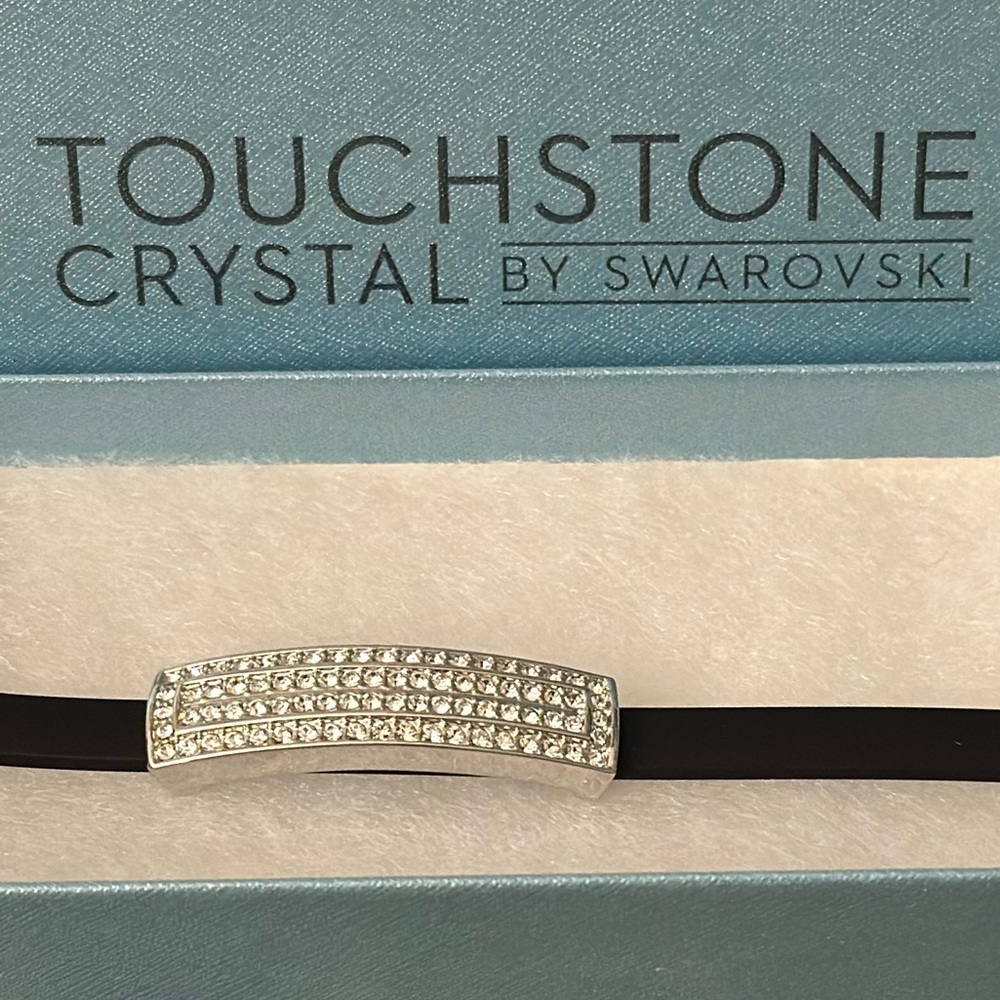 Swararski Touchstone Crystal Silver Sparkle Bracelet - Picture 4 of 5